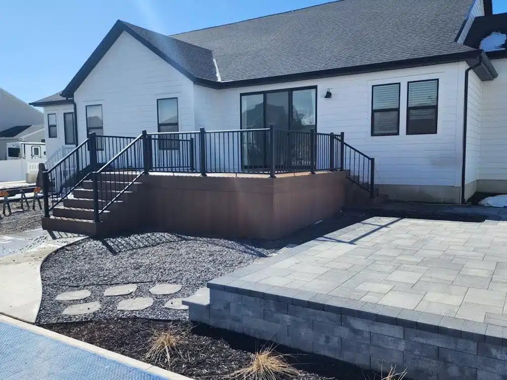 Backyard Deck Expansion after