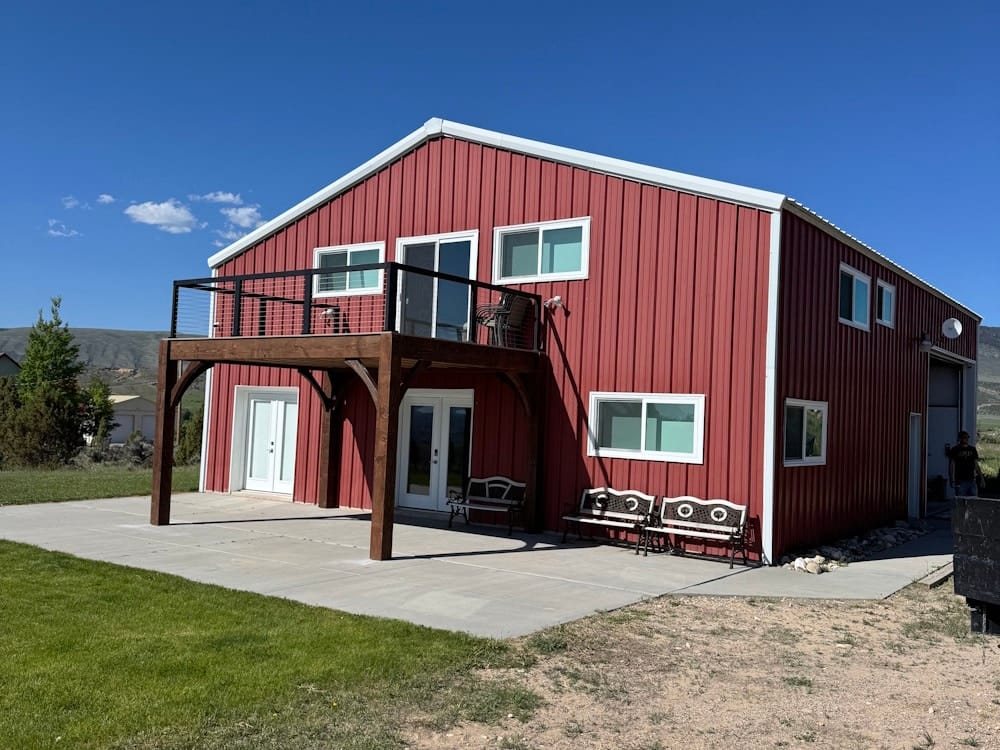 Covered Balcony Addition after