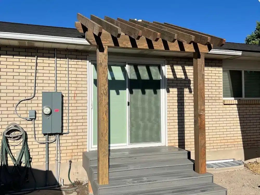 Pergola Entry Transformation after